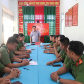 Công an xã Vĩnh Trinh triệt phá điểm mua bán, tàng trữ trái phép chất ma túy