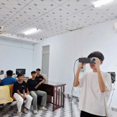 Công an xã Long Phú hỗ trợ học sinh cấp căn cước, định danh điện tử, bảo đảm tham gia các kỳ thi