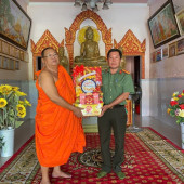 Công an các xã, phường tổ chức nhiều hoạt động ý nghĩa dịp Tết Chôl Chnăm Thmây 2026