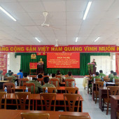 Công an phường Ngã Năm tổ chức Hội nghị sơ kết công tác Công an quý I, triển khai nhiệm vụ quý II năm 2026 và tổng kết cao điểm tấn công, trấn áp tội phạm bảo đảm an ninh, trật tự