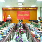 Thứ trưởng Đặng Hồng Đức làm việc với Trung tâm Kỹ thuật tài liệu nghiệp vụ Bộ Công an