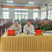 Công an xã Tân Bình giữ vững an ninh, trật tự, hoàn thành tốt nhiệm vụ quý I năm 2026