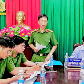 Tân Long: Hội nghị Ban Chấp hành Đảng bộ Công an Quý I năm 2026