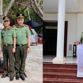 Công an phường Long Mỹ phát huy truyền thống 80 năm lực lượng An ninh nội địa