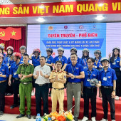 Tăng cường tuyên truyền pháp luật, kỹ năng lái xe an toàn cho sinh viên