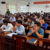 Xã Trường Long tổ chức Hội nghị hướng dẫn về phòng cháy,  chữa cháy và cứu nạn cứu hộ