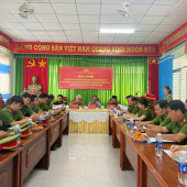 Công an xã An Ninh tổ chức Hội nghị giao ban Quý I năm 2026, tổng kết cao điểm tấn công, trấn áp tội phạm