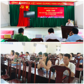 Công an xã Lương Tâm tích cực tham gia Hội thi Báo cáo viên, tuyên truyền viên giỏi năm 2026