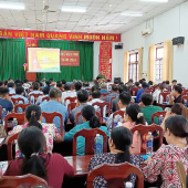 CÔNG AN XÃ CHÂU THÀNH TĂNG CƯỜNG CÔNG TÁC TUYÊN TRUYỀN ĐẢM BẢO AN TOÀN PHÒNG CHÁY, CHỮA CHÁY MÙA HANH KHÔ