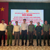 Hội nghị sơ kết công tác Quý I/2026 và triển khai phương hướng, nhiệm vụ Quý II/2026 của Ban Chỉ đạo giữ vững xã Phú Hữu không ma túy