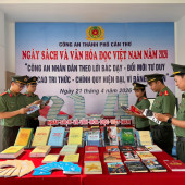 Chi đoàn Phòng An ninh nội địa - Phòng An ninh đối ngoại hưởng ứng Ngày Sách và Văn hoá đọc Việt Nam
