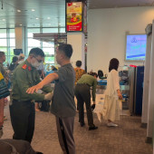 Đảm bảo an toàn, an ninh hàng không tại Cảng hàng không quốc tế Cần Thơ trong dịp nghỉ Lễ 30/4 và 01/5