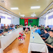 XÃ THẠNH HÒA KIỆN TOÀN LỰC LƯỢNG THAM GIA BẢO VỆ AN NINH, TRẬT TỰ Ở CƠ SỞ