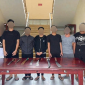 Công an xã Thạnh Xuân phát huy hiệu quả vận động giao nộp vũ khí, vật liệu nổ