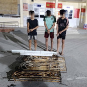Nhu Gia: Bắt quả tang nhóm thanh thiếu niên trộm cắp tài sản trong đêm