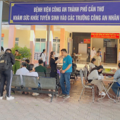 Bệnh viện Công an thành phố chủ động khám tuyển sinh cho thí sinh dự thi vào các trường Công an nhân dân