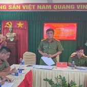 Công an xã Thới Lai tăng cường tấn công, trấn áp tội phạm, bảo đảm an ninh trật tự trên địa bàn