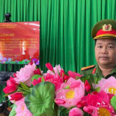 Công an xã Thạnh Quới công bố quyết định về tổ chức cán bộ và triển khai Kế hoạch bảo vệ Lễ 30/4 và 01/5 trên địa bàn xã