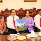 Đồng chí Chủ tịch Quốc hội Trần Thanh Mẫn tri ân người có công tại An Giang