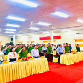 Công an xã Nhơn Ái tổ chức Hội nghị giao ban  công tác Công an Quý I năm 2026