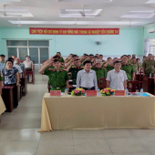 Công an xã Thới An Hội tổ chức hội nghị sơ kết công tác công an  Quý I và tổng kết cao điểm tấn công trấn áp tội phạm năm 2026