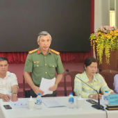 Công an thành phố Cần Thơ tham gia khảo sát chuẩn bị công tác bảo đảm ANTT Giỗ tổ Hùng Vương và Lễ hội Bánh dân gian Nam Bộ năm 2026