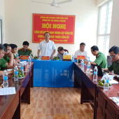 Hội nghị công bố các Quyết định thành lập Đảng bộ Công an xã Đông Phước