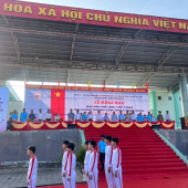 CÔNG AN XÃ CHÂU THÀNH TÍCH CỰC HƯỞNG ỨNG ĐẠI HỘI THỂ THAO CỦA ĐỊA PHƯƠNG