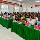 Công an xã Trường Long tổ chức Hội nghị triển khai Kế hoạch giữ vững địa bàn xã Trường Long không ma túy năm 2026