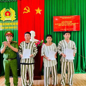 Trại Tạm giam số 3 Công an thành phố Cần Thơ công bố Quyết định tha tù trước thời hạn có điều kiện đợt đầu năm 2026
