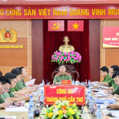 Công an thành phố Cần Thơ: Đảm bảo duy trì tiến độ, không để “đứt gãy” công việc trong và sau thời gian nghỉ Lễ