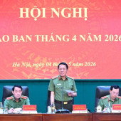 Đưa công tác Công an gia tăng đóng góp thực hiện các mục tiêu chiến lược của Đảng, vì cuộc sống bình yên, hạnh phúc của Nhân dân