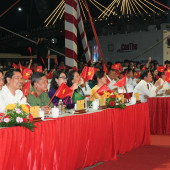Công an phường Vị Tân đảm bảo tuyệt đối an toàn Chương trình nghệ thuật chủ đề “âm vang khúc hát tự hào”