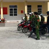 Công an xã Phong Nẫm tận tụy vì cuộc sống bình yên của Nhân dân