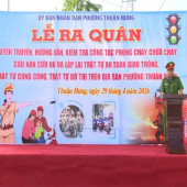 Công an phường Thuận Hưng ra quân tuyên truyền hướng dẫn, kiểm tra công tác phòng cháy, chữa cháy và cứu nạn cứu hộ trên địa bàn