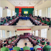 Công an xã Lương Tâm quán triệt các nghị quyết của Đảng ủy Công an Trung ương về xây dựng lực lượng Công an cơ sở