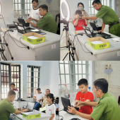 Công an phường Thốt Nốt đồng hành cùng Nhân dân  trong chuyển đổi số