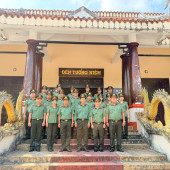 Hành trình về “ĐỊA CHỈ ĐỎ” - tiếp nối truyền thống yêu nước của lực lượng An ninh kinh tế, Công an thành phố Cần Thơ