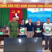 Công an phường Long Bình chung tay hỗ trợ người chấp hành xong án phạt tù tái hòa nhập cộng đồng