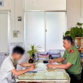 Công an phường Cái Răng xử lý trường hợp đăng tải thông tin sai sự thật trên mạng xã hội