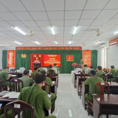 Công an xã Trường Thành triển khai, nghiên cứu, học tập, quán triệt thực hiện Nghị quyết lần thứ hai Ban chấp hành Trung ương Đảng khóa XIV