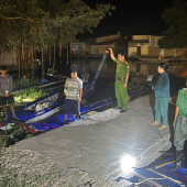 Công an xã Phương Bình tăng cường bảo vệ nguồn lợi thủy sản