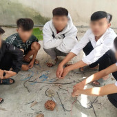Công an xã Vị Thủy tăng cường phòng ngừa vi phạm pháp luật trong thanh, thiếu niên