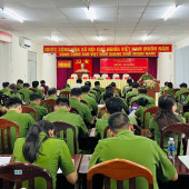 Công an phường Ninh Kiều tổ chức hội nghị đối thoại giữa đảng ủy, ban chỉ huy với cán bộ, chiến sĩ, đoàn viên, hội viên năm 2026