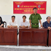 Cần Thơ: Cơ sở cai nghiện ma túy số 2 khai giảng lớp nghề, tạo tiền đề vững chắc cho người sau cai nghiện tái hòa nhập cộng đồng
