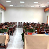 Mỹ Tú triển khai các nghị quyết của Đảng ủy Công an Trung ương về công tác xây dựng lực lượng đáp ứng yêu cầu, nhiệm vụ trong kỷ nguyên mới