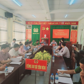 Công an xã Tân Hòa triển khai  thực hiện Chiến dịch “60 ngày đêm hướng dẫn người dân kích hoạt và tích hợp thông tin, dữ liệu trên VNeID mức 2”