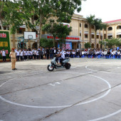 Gần 13.000 học khối trung học phổ thông trên địa bàn thành phố Cần Thơ được "trang bị" kỹ năng lái xe gắn máy an toàn