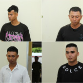 Đánh người sau cuộc nhậu, 4 đối tượng bị khởi tố