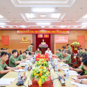 Công bố quyết định giám sát của Đảng ủy Công an Trung ương đối với Đảng ủy Công an thành phố Cần Thơ